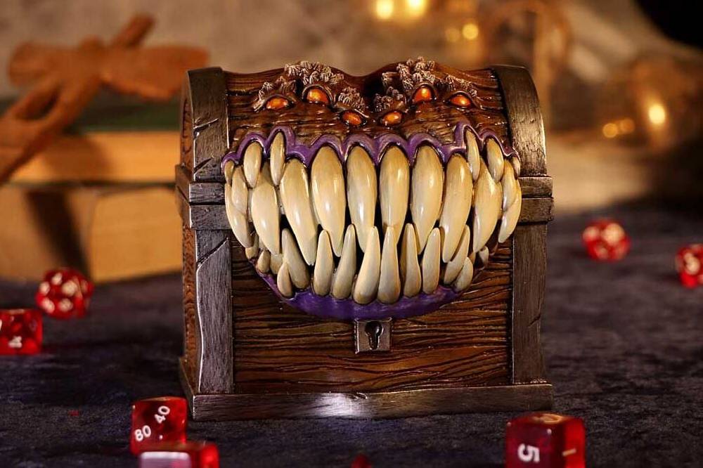 EMP "Mimic Dice Box" Aufbewahrungsbox multicolor von Dungeons and Dragons Auslauf