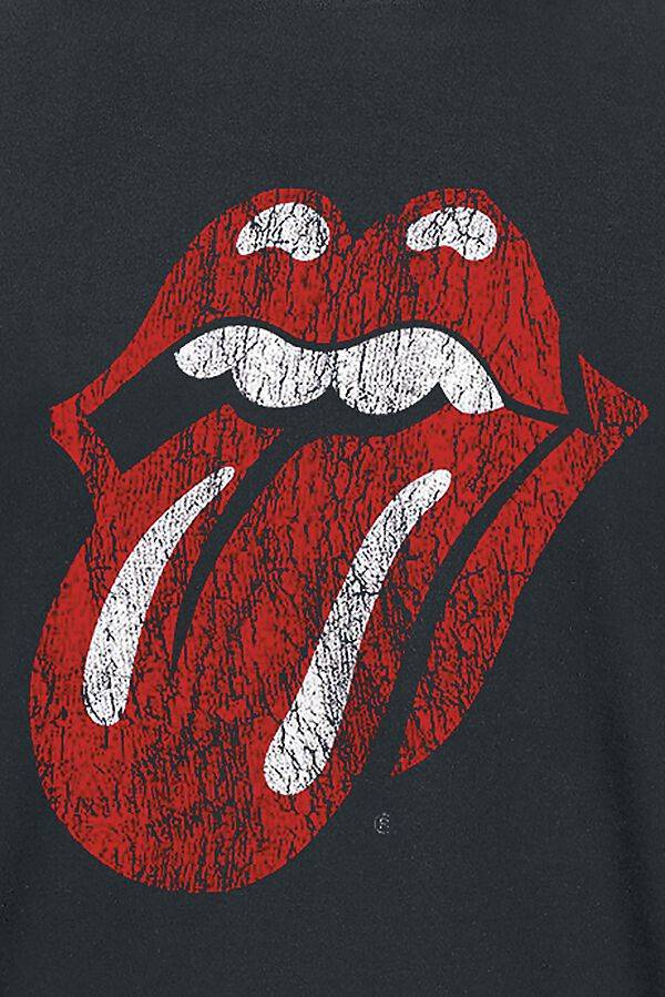EMP "Classic Tongue" T-Shirt schwarz von The Rolling Stones Auslauf