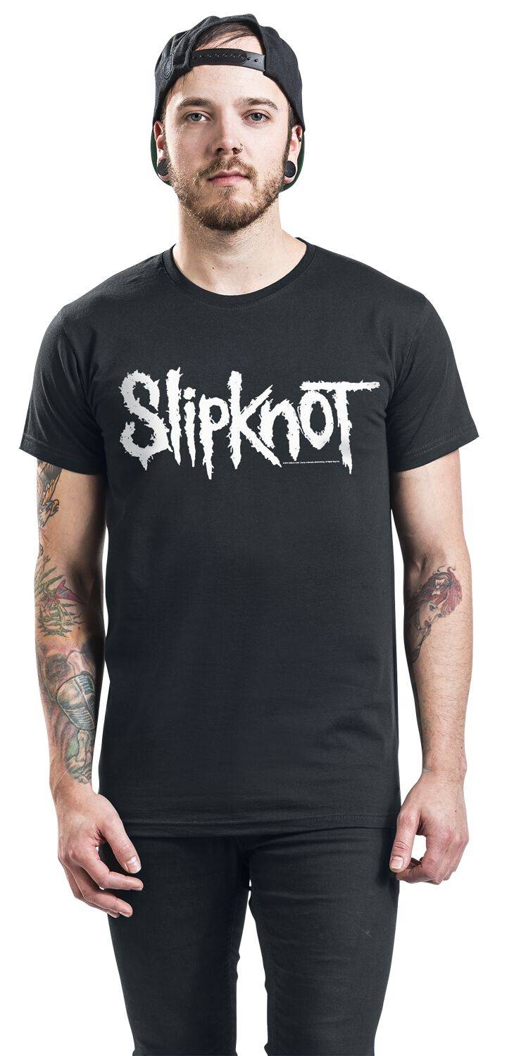 EMP "White Logo" T-Shirt schwarz von Slipknot Blitzverkäufe