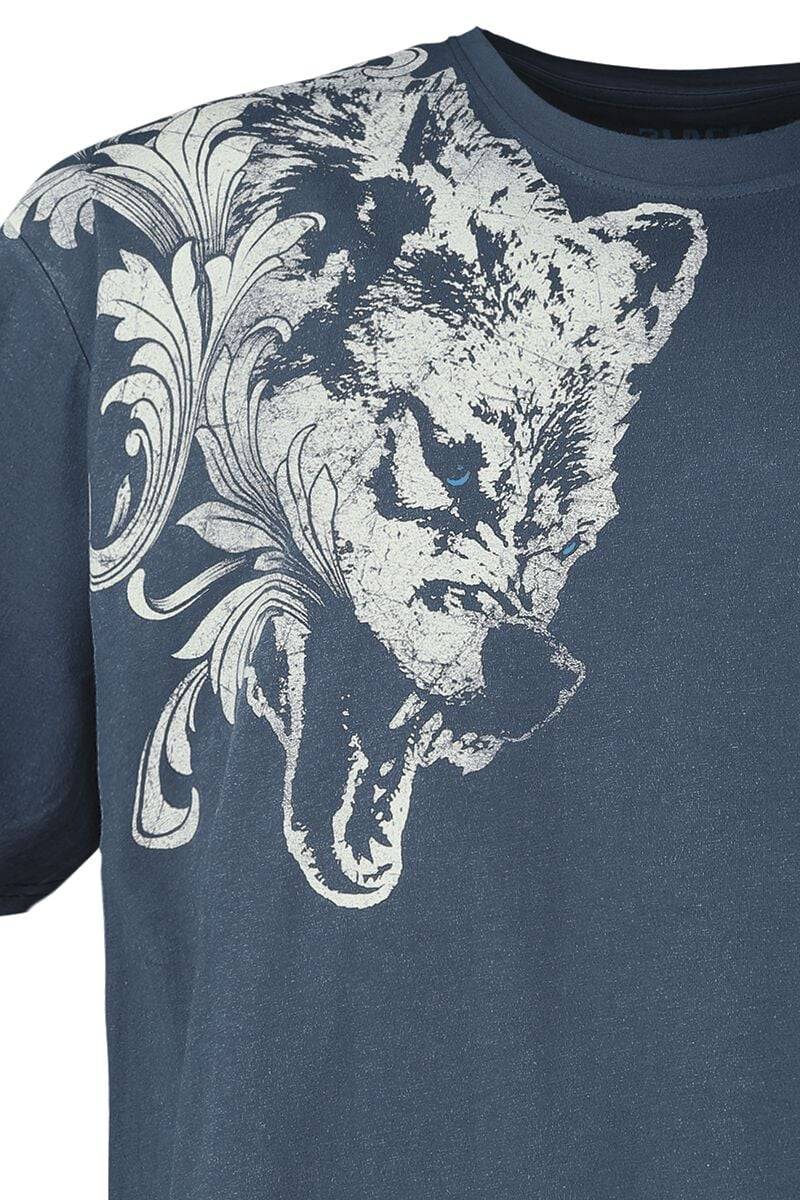 EMP T-Shirt blau von Black Premium by EMP Online