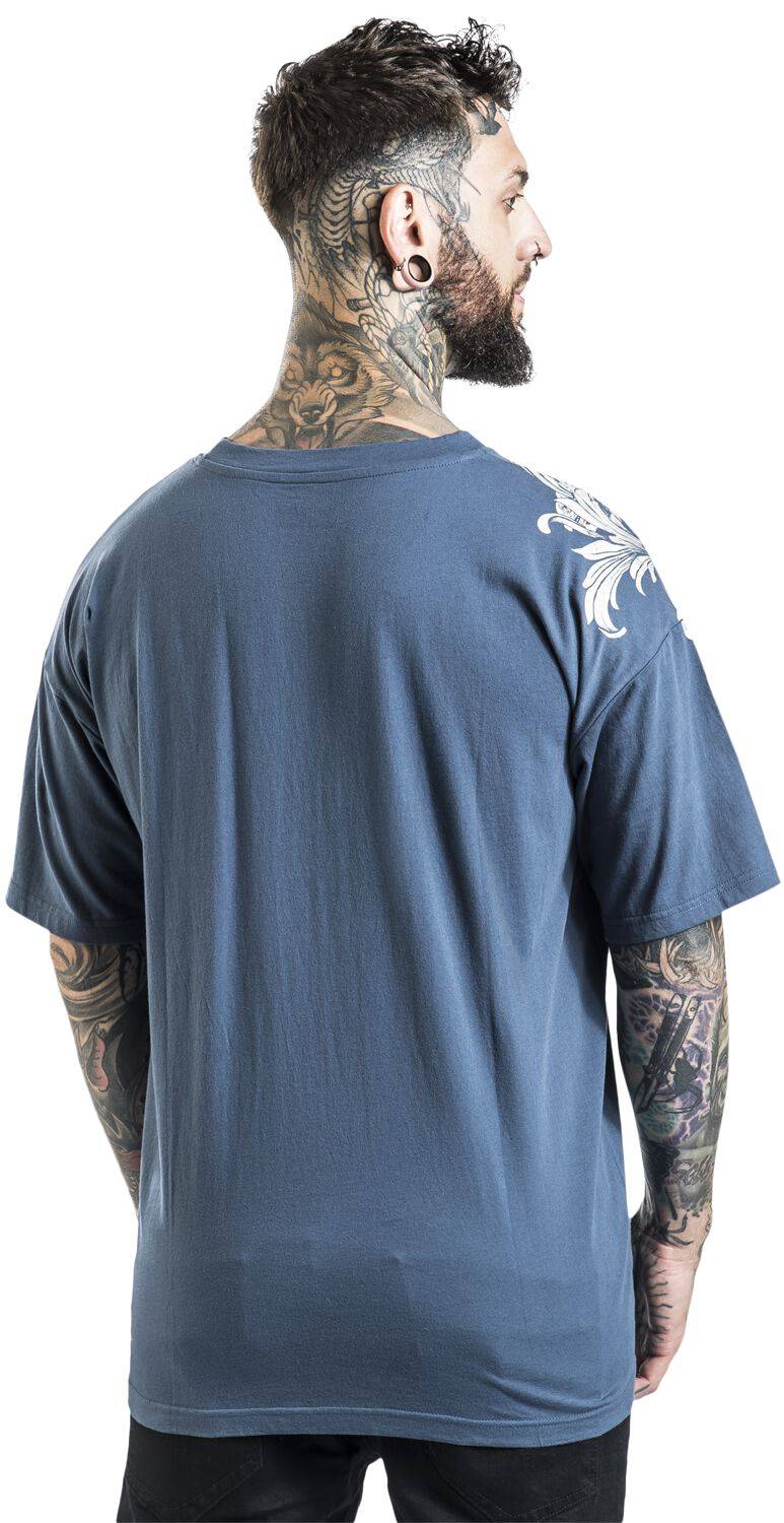 EMP T-Shirt blau von Black Premium by EMP Online