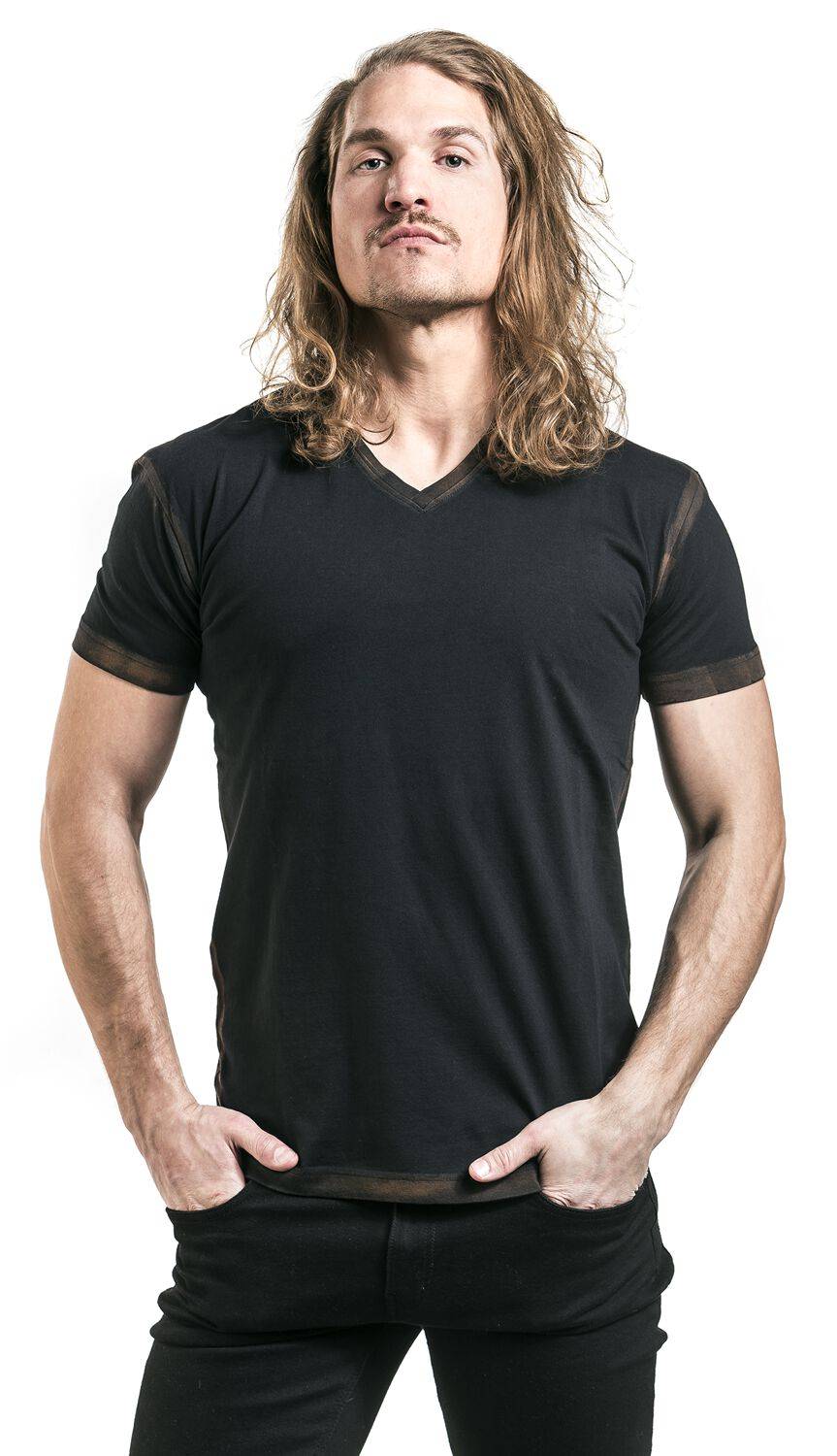 EMP T-Shirt schwarz von Black Premium by EMP Outlet