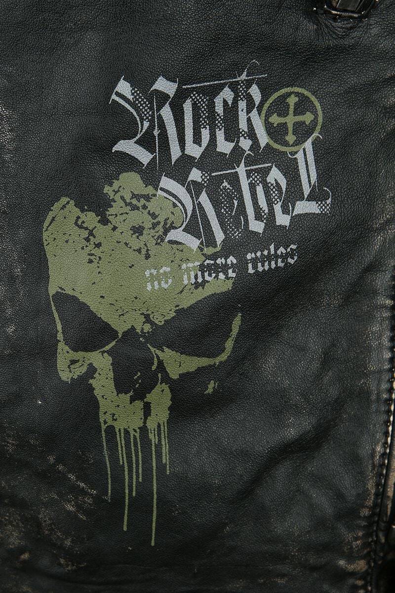 EMP Lederjacke dunkelgrau von Rock Rebel by EMP Hotsell