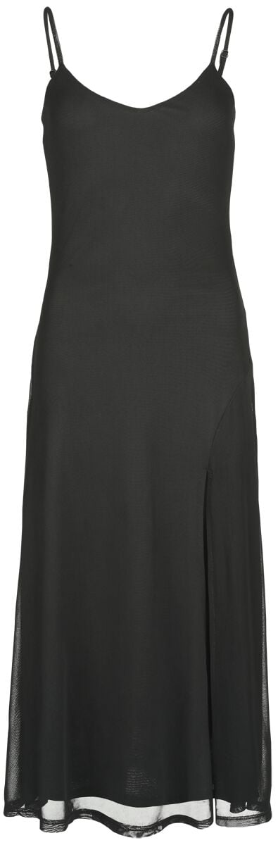 EMP "Araxiel Mesh Dress" Langes Kleid schwarz von Banned Alternative
