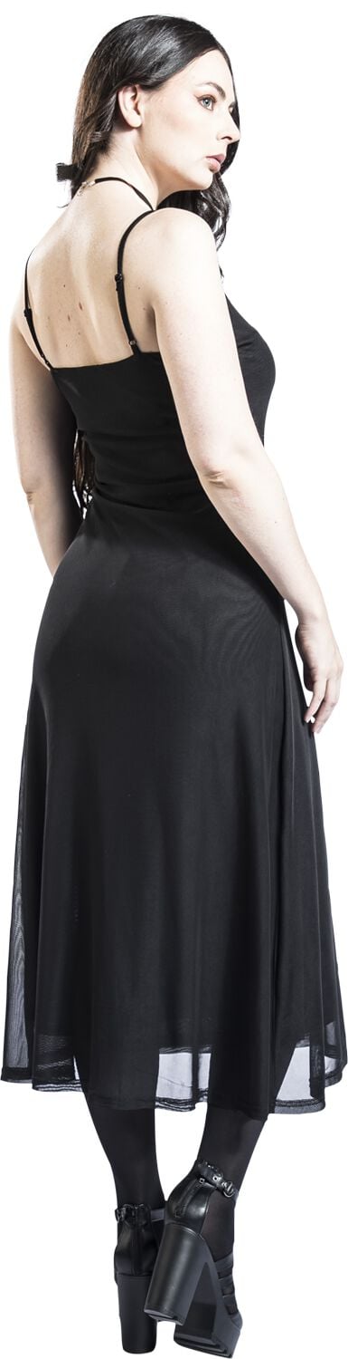 EMP "Araxiel Mesh Dress" Langes Kleid schwarz von Banned Alternative Angebote
