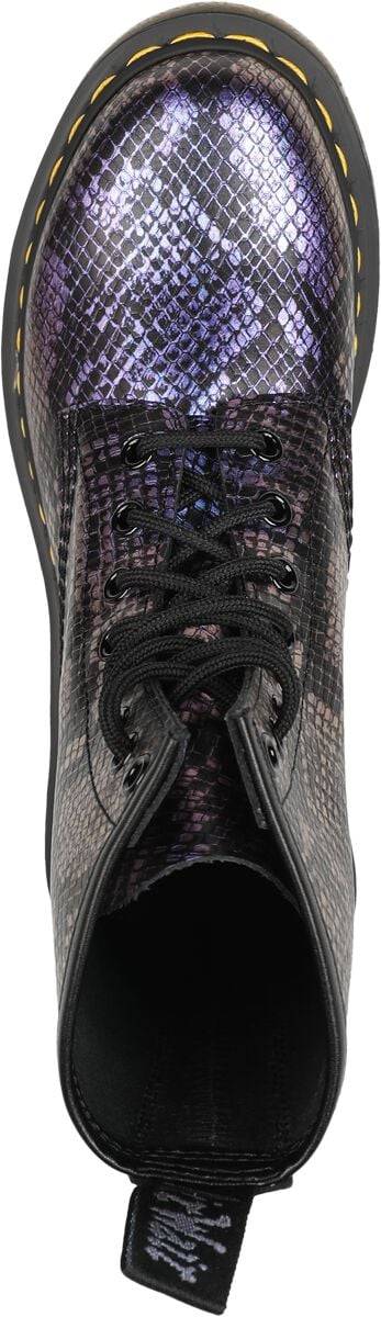 EMP "1460 - Black Blue Viper Croc Emboss" Boot schwarz/blau von Dr. Martens Günstiger Verkauf