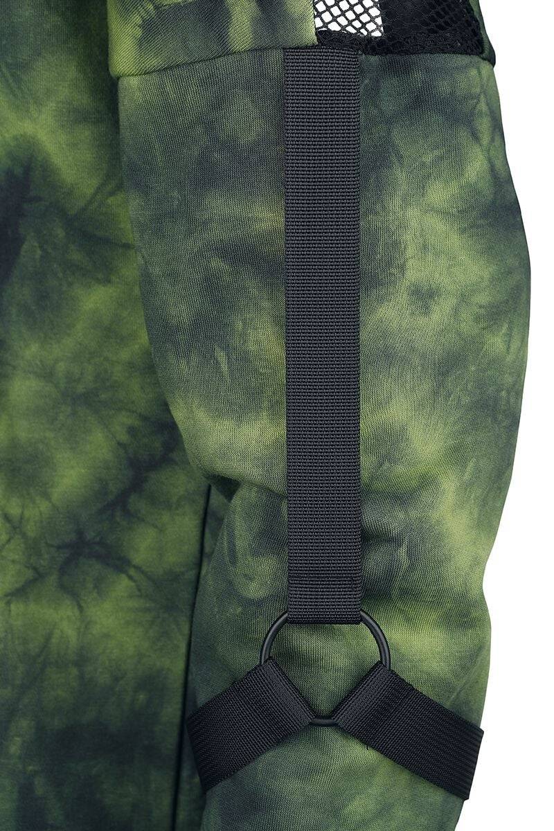 EMP "Kami Jumper" Sweatshirt schwarz/grün von Poizen Industries Blitzverkäufe