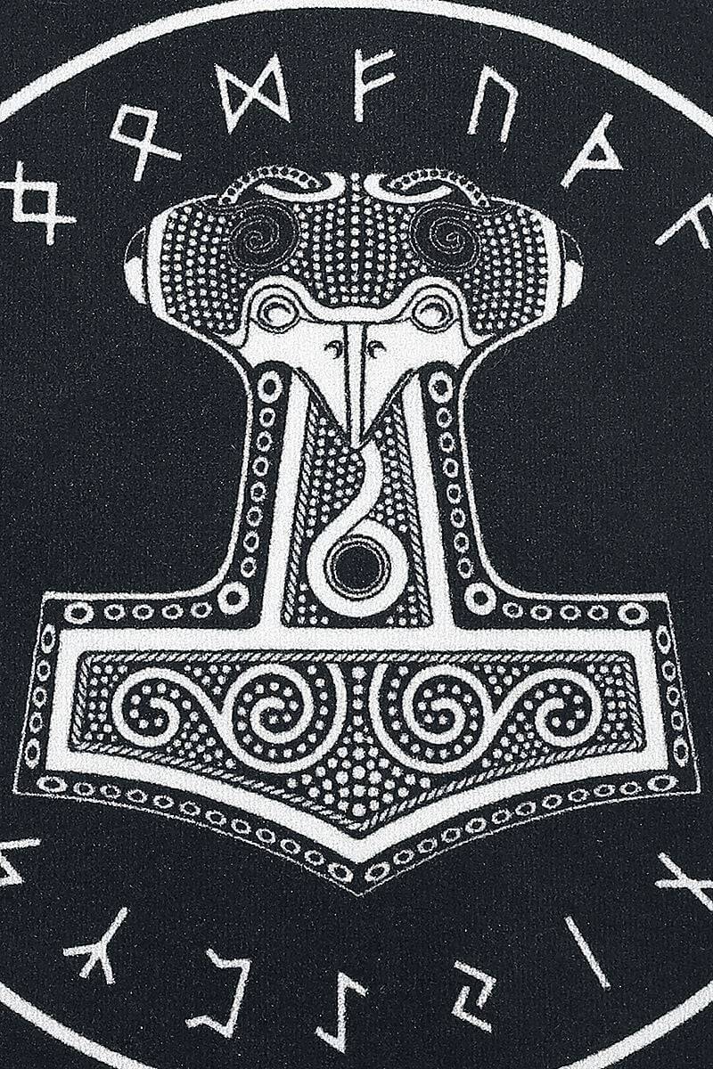 EMP "Thor's Hammer" Teppich schwarz von Thor's Hammer Schlussverkauf