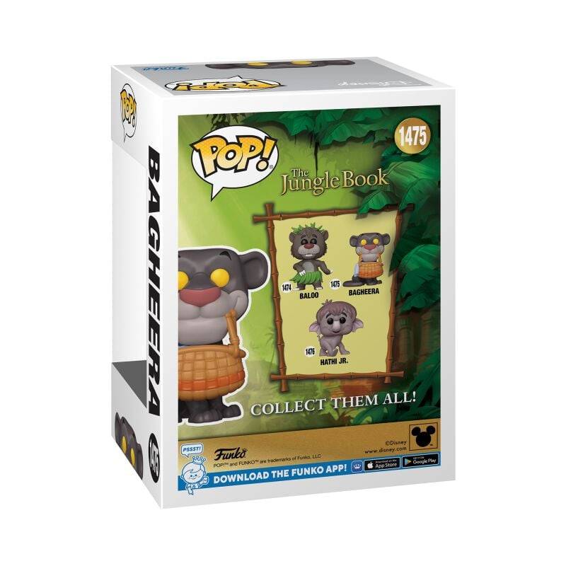 EMP "Bagheera Vinyl Figur 1475" Funko Pop! multicolor von Das Dschungelbuch Verkauf