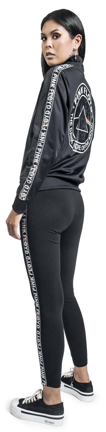 EMP "Amplified Collection - Ladies Cotton Taped Yoga Leggings" Leggings schwarz von Pink Floyd im Angebot