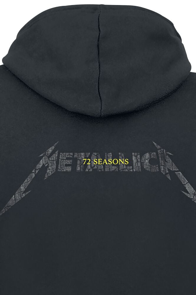 EMP "Charred 72 (M72)" Kapuzenpullover schwarz von Metallica Preisnachlass