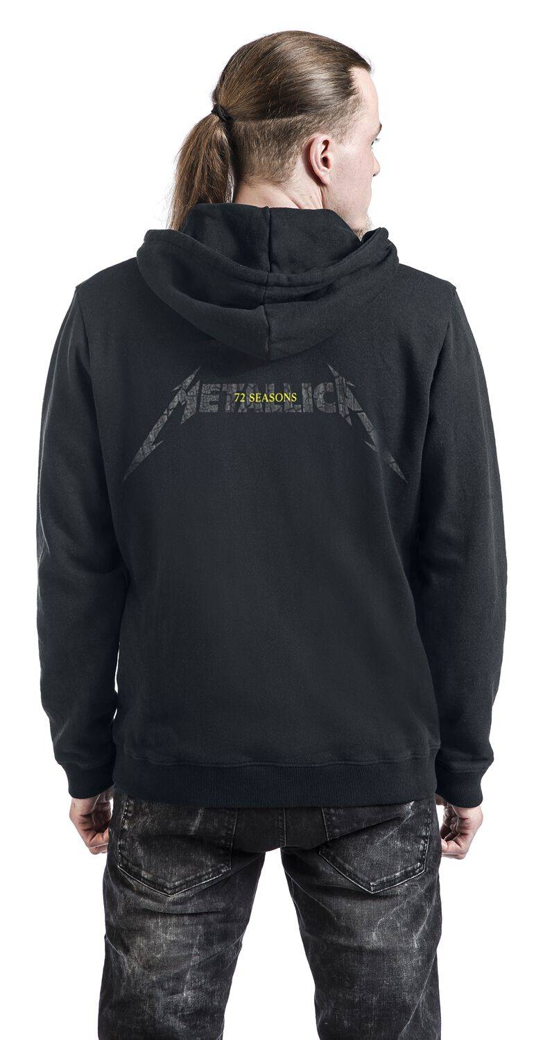 EMP "Charred 72 (M72)" Kapuzenpullover schwarz von Metallica Preisnachlass