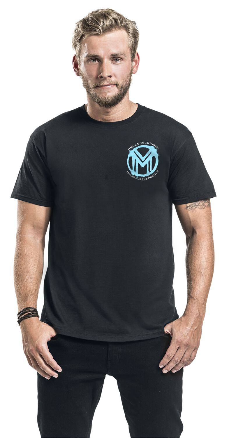 EMP "Mandrake Project 1.1" T-Shirt schwarz von Bruce Dickinson Auslauf