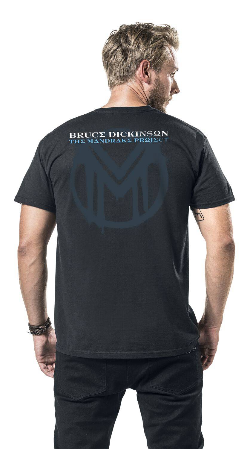 EMP "Mandrake Project 1.1" T-Shirt schwarz von Bruce Dickinson Auslauf