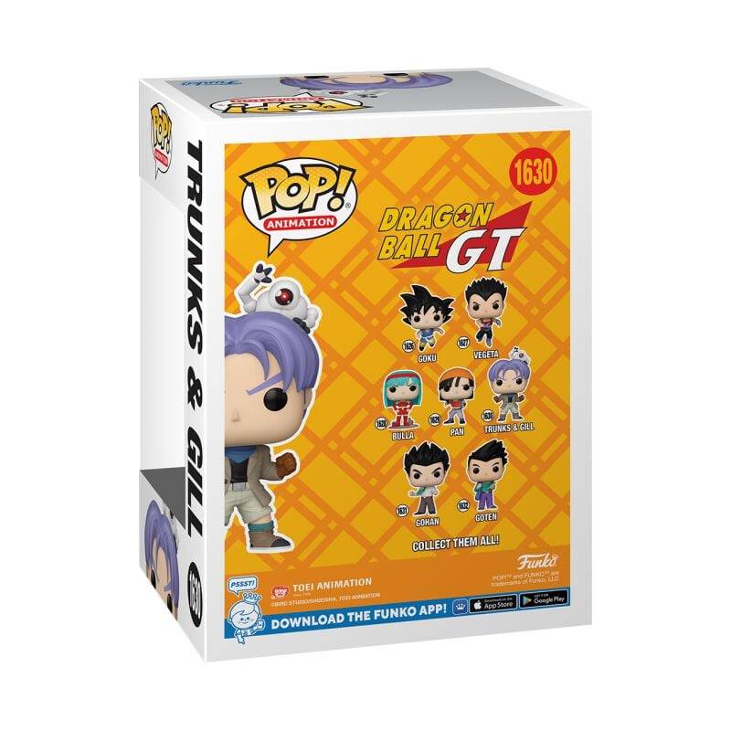 EMP "GT - Trunks & Gill Vinyl Figur 1630" Funko Pop! multicolor von Dragon Ball Auslauf