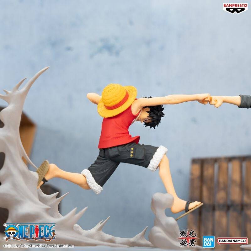 EMP "Banpresto - Monkey D. Luffy (Senkozekkei)" Sammelfiguren multicolor von One Piece Auslauf