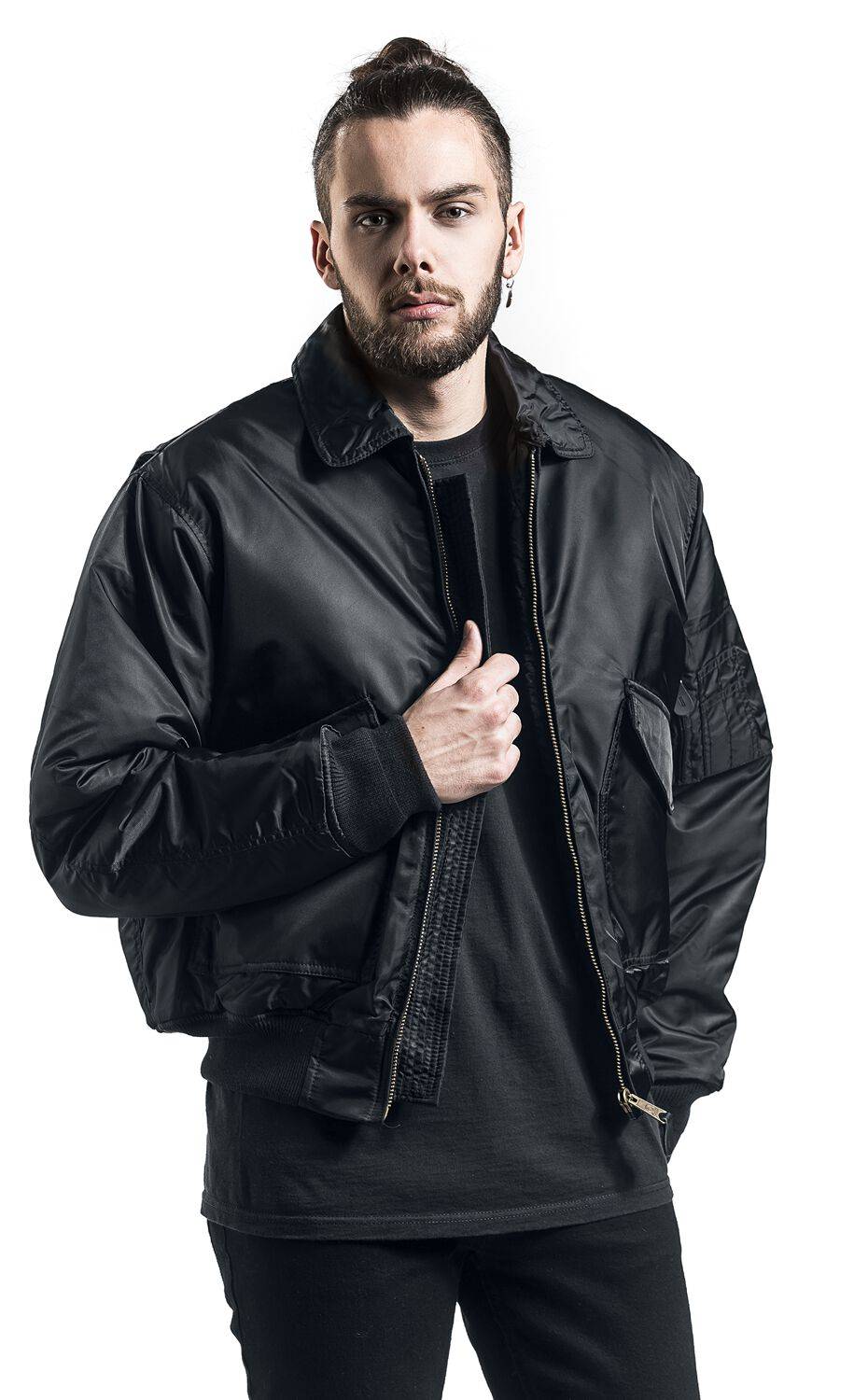 EMP "CWU Jacke" Übergangsjacke schwarz von Brandit Verkauf