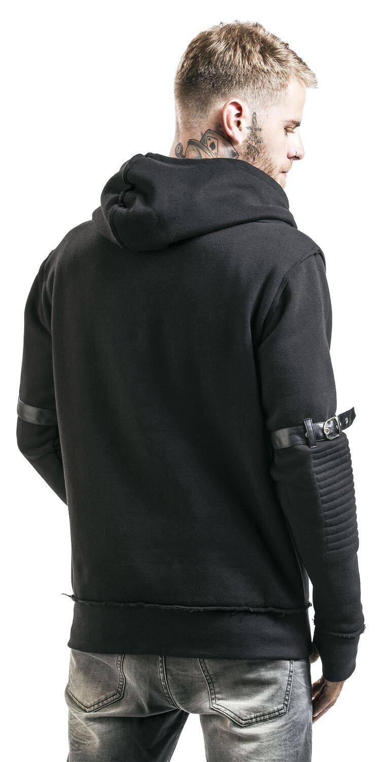 EMP "Voyage Hood" Kapuzenpullover schwarz von Vixxsin Outlet