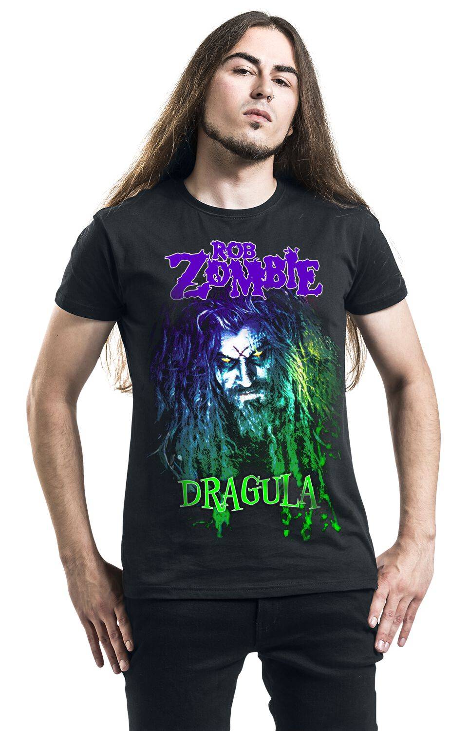 EMP "Dragula Hellbilly" T-Shirt schwarz von Rob Zombie im Angebot