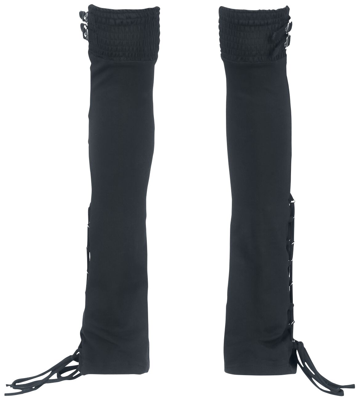 EMP Kniestrümpfe schwarz von Gothicana by EMP Fabrikverkauf