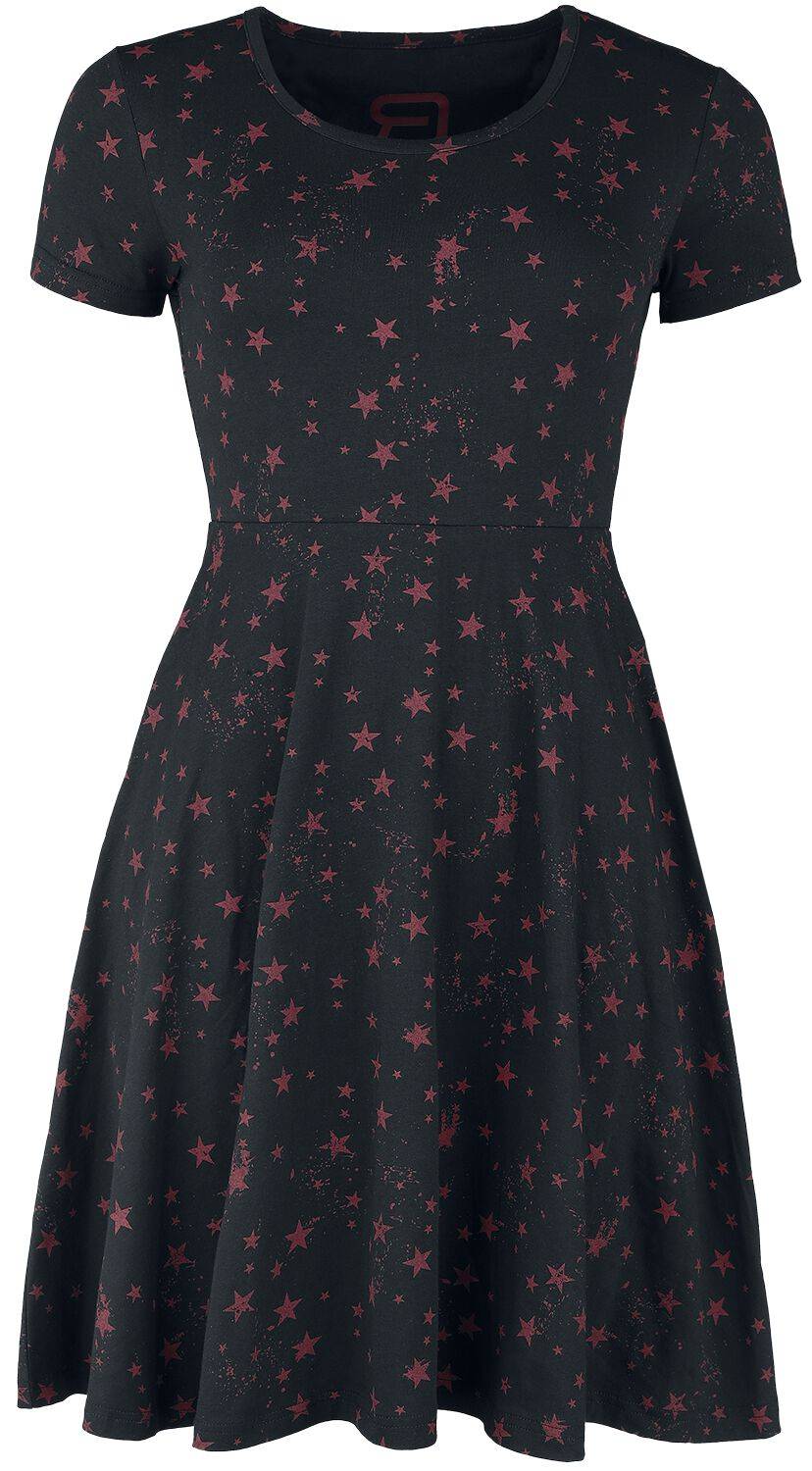 EMP Kurzes Kleid schwarz/rot von RED by EMP