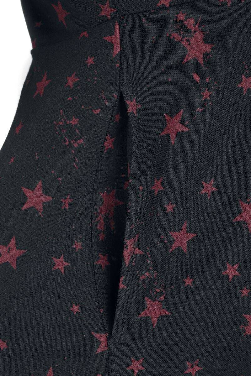 EMP Kurzes Kleid schwarz/rot von RED by EMP Fabrikverkauf