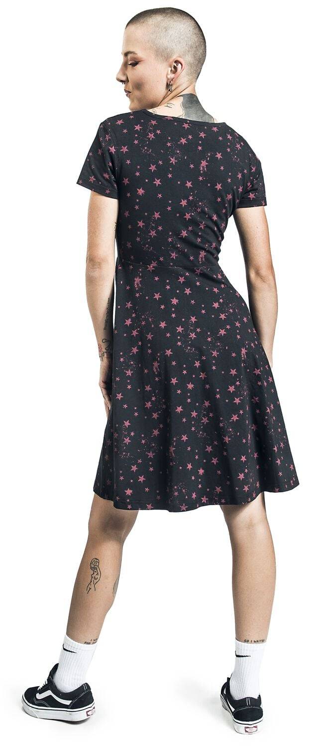 EMP Kurzes Kleid schwarz/rot von RED by EMP Fabrikverkauf