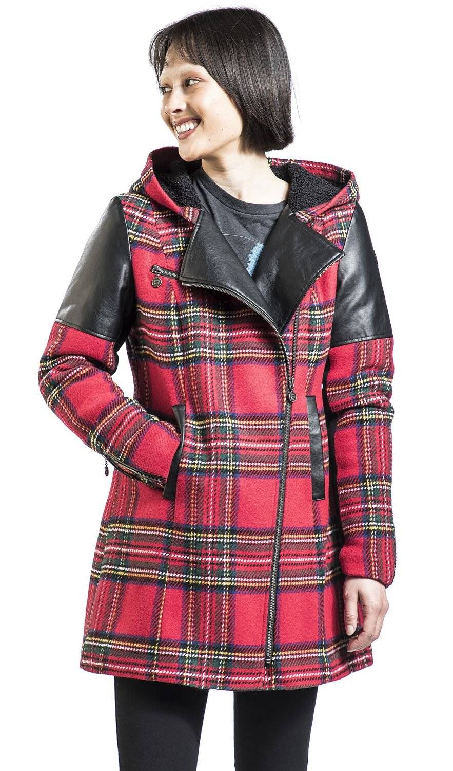 EMP Übergangsjacke schwarz/rot von RED by EMP Verkauf