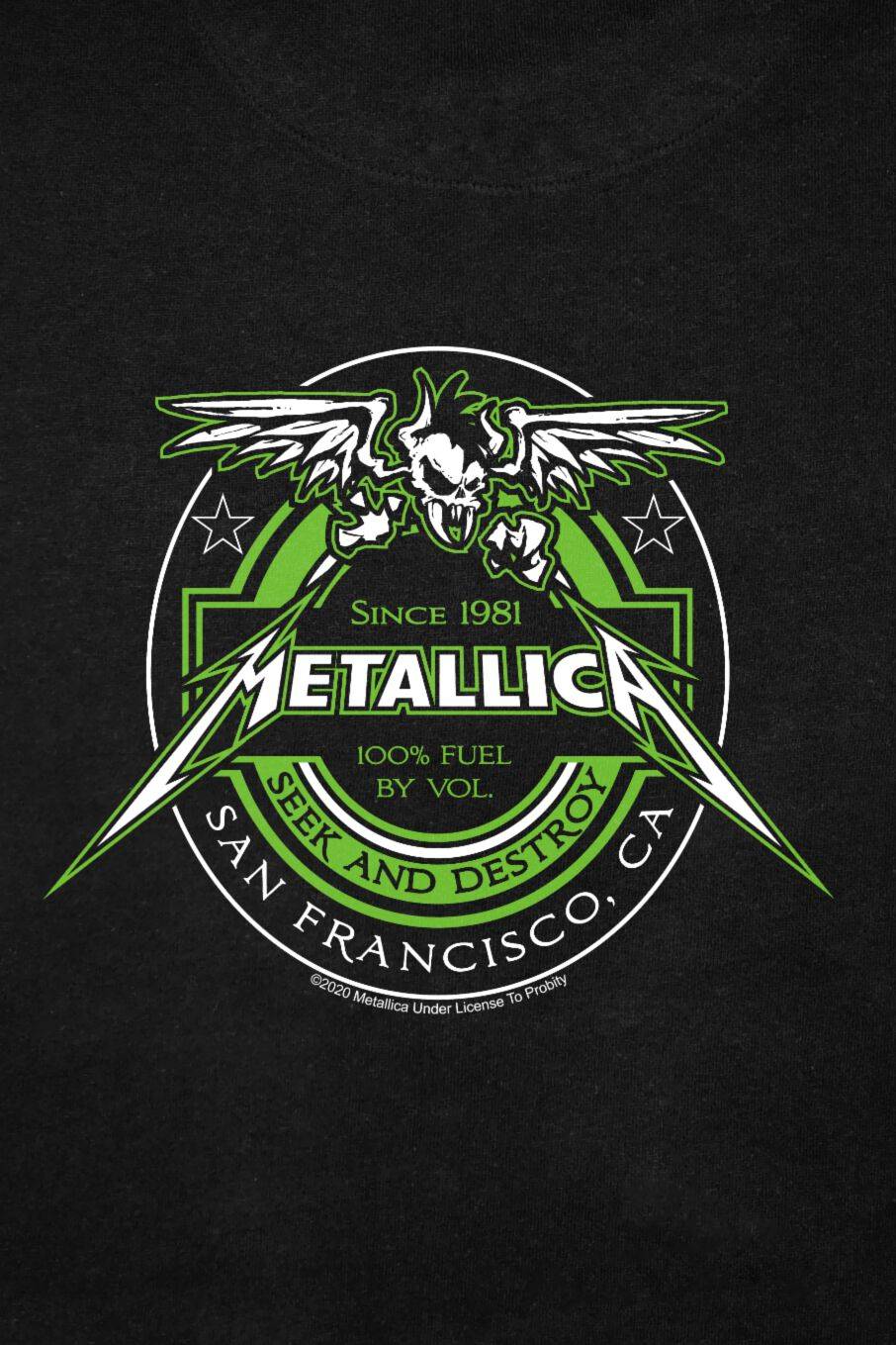 EMP "Metal-Kids - Fuel" Kinder-Kapuzenjacke schwarz von Metallica Schlussverkauf