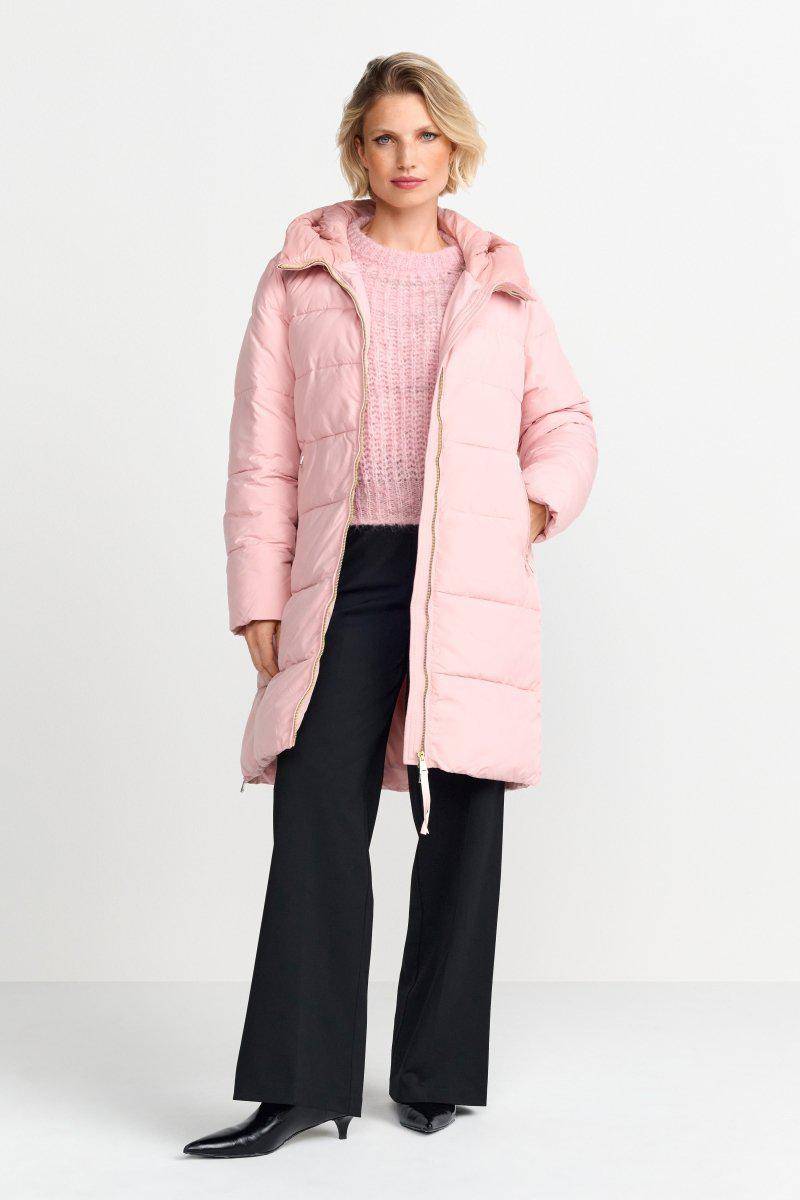 Eich & Royal Steppmantel mit Kapuze im Angebot