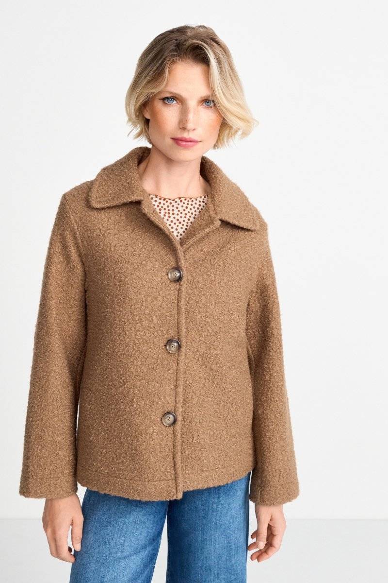 Eich & Royal Jacke mit breitem Umlegekragen Outlet
