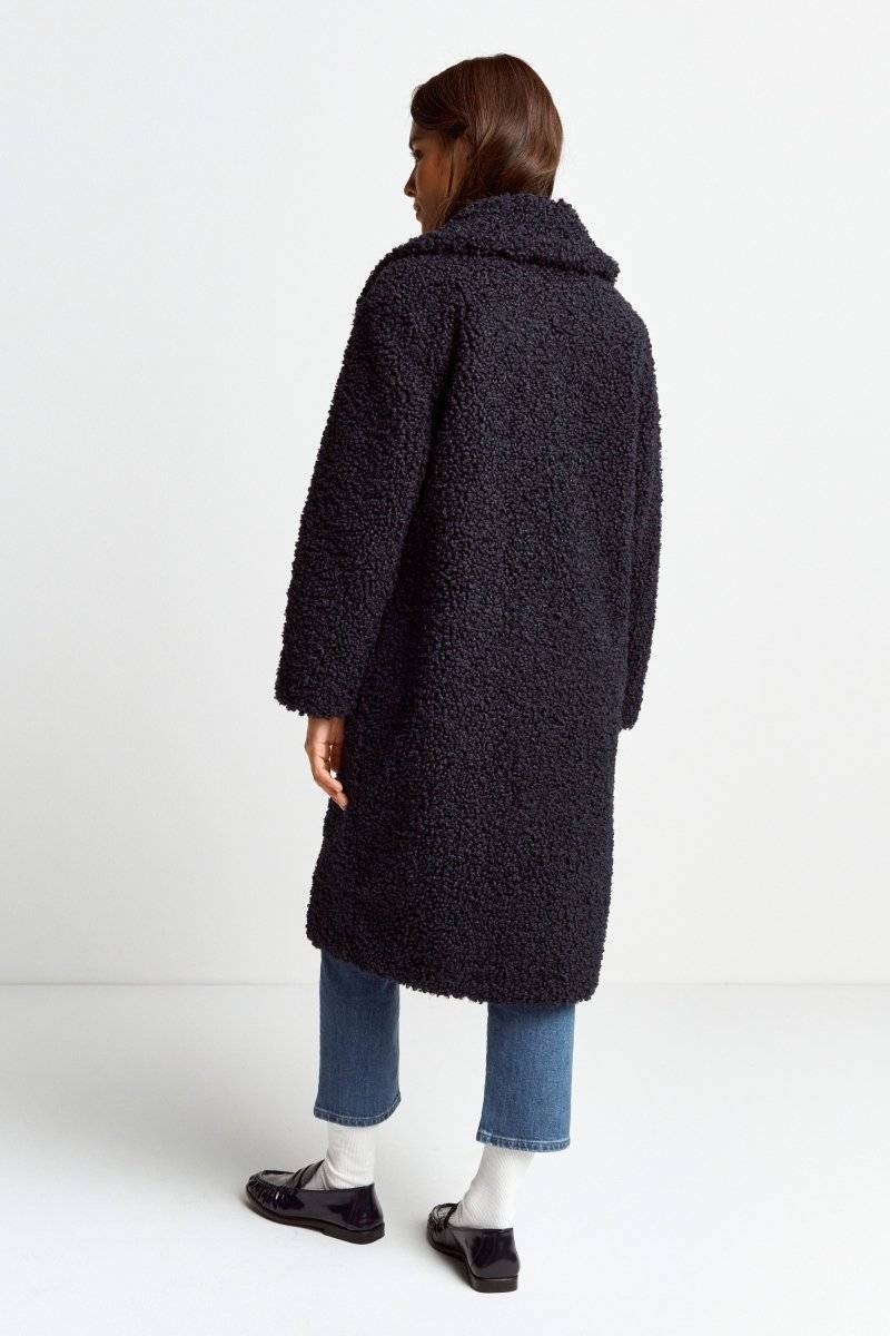 Eich & Royal Oversized-Mantel aus Teddyfell im Angebot