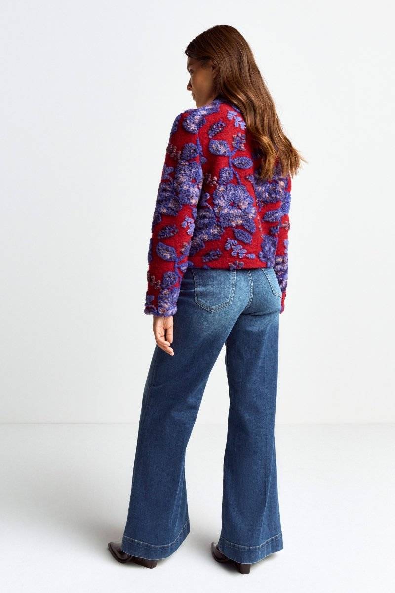 Eich & Royal Jacke mit floralem Muster Fabrikverkauf
