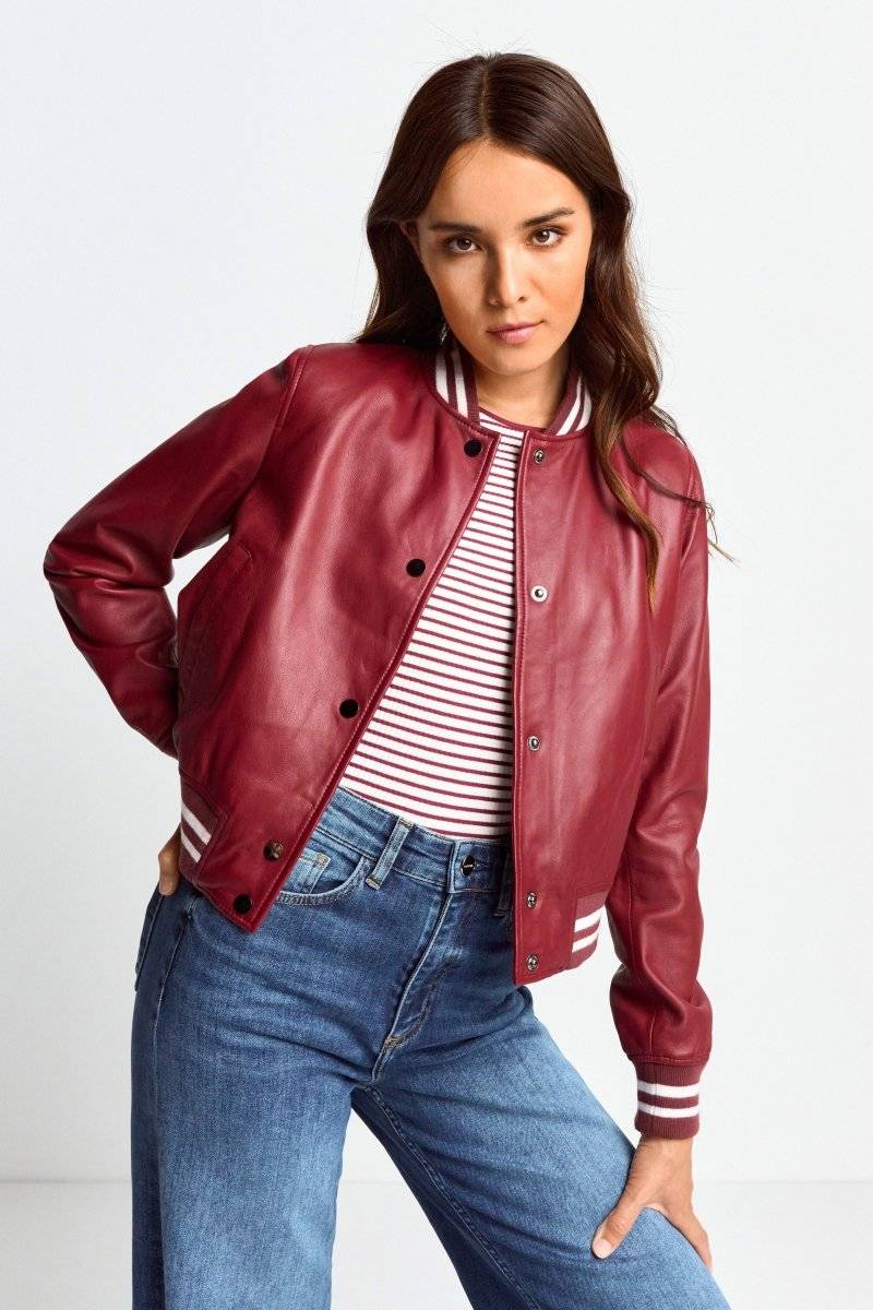 Eich & Royal Bomberjacke aus Leder Online