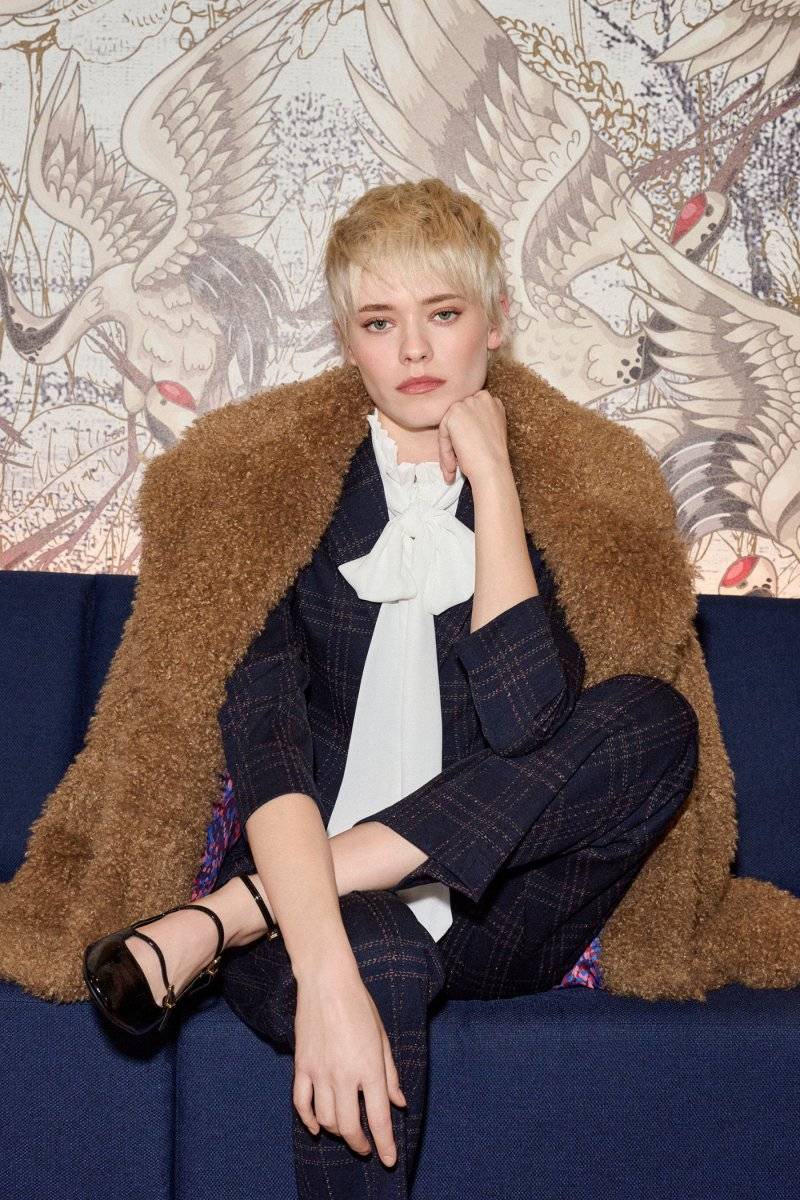 Eich & Royal Oversized-Mantel aus Kustfell Verkauf
