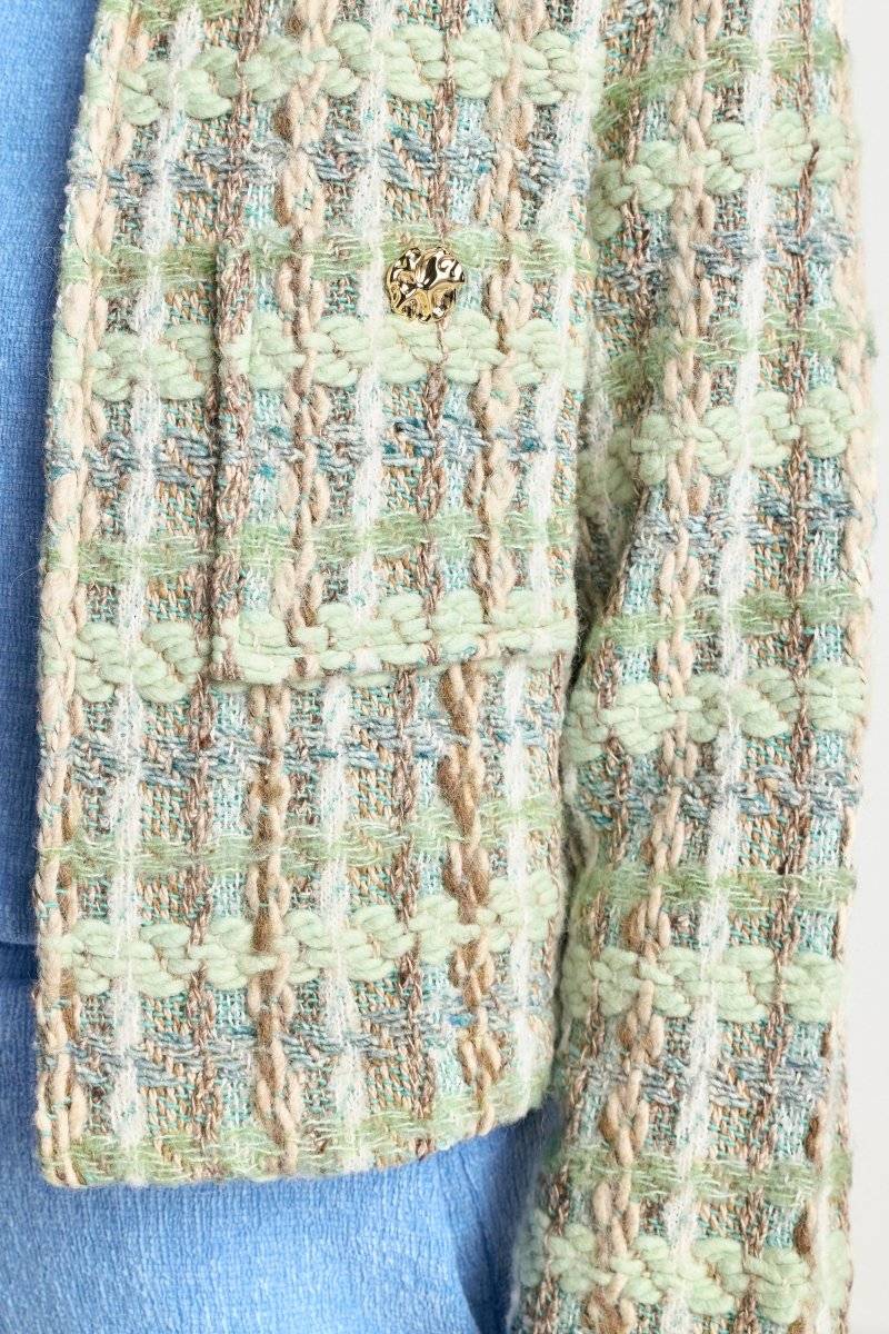 Eich & Royal Bouclé-Jacke mit Rundhalsausschnitt Angebote