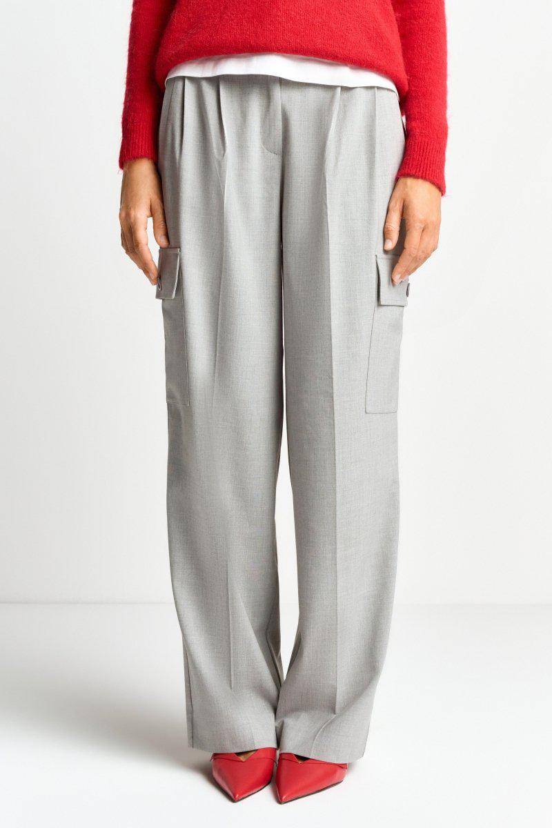Eich & Royal Anzughose mit Cargo-Details Outlet