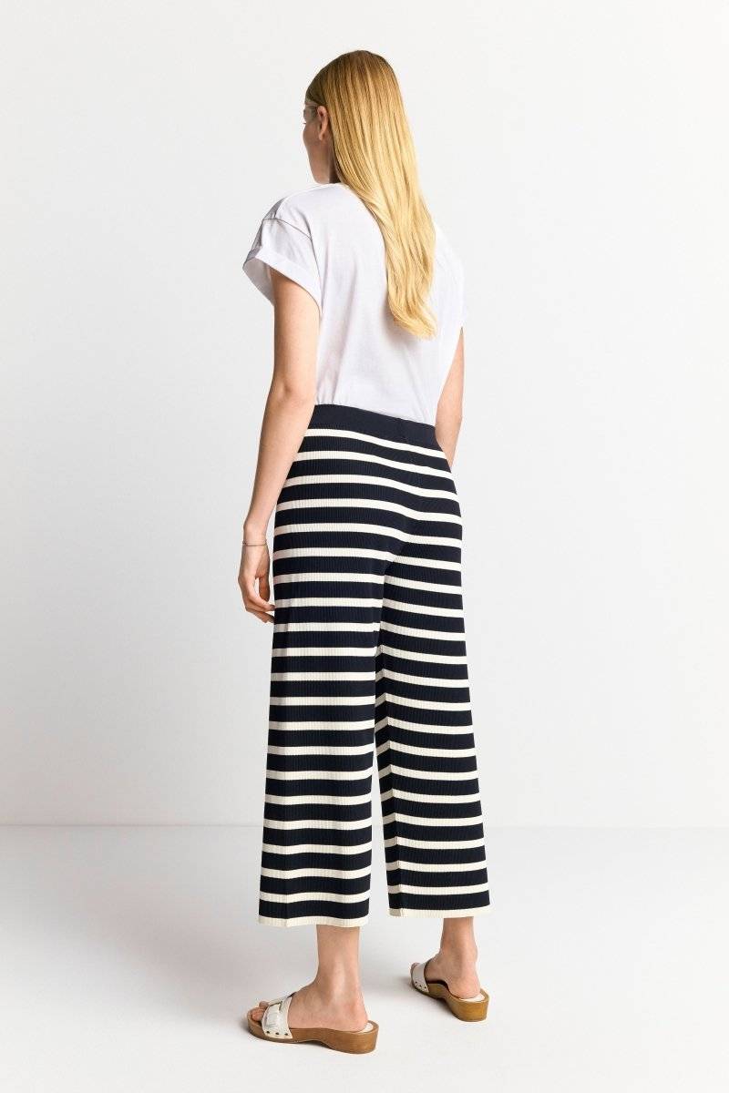 Eich & Royal Gestreifte Strick-Culotte Auslauf