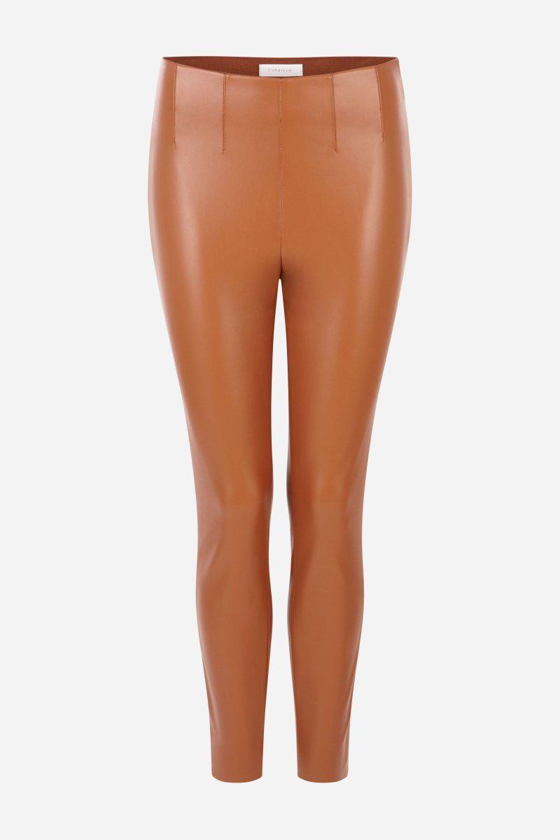 Eich & Royal Knöchellange Kunstleder-Leggings Blitzverkäufe