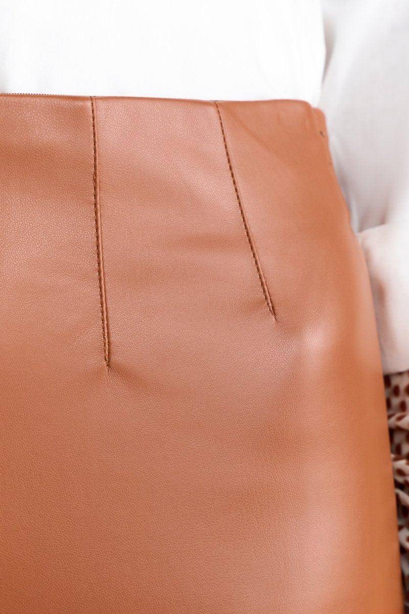 Eich & Royal Knöchellange Kunstleder-Leggings Blitzverkäufe