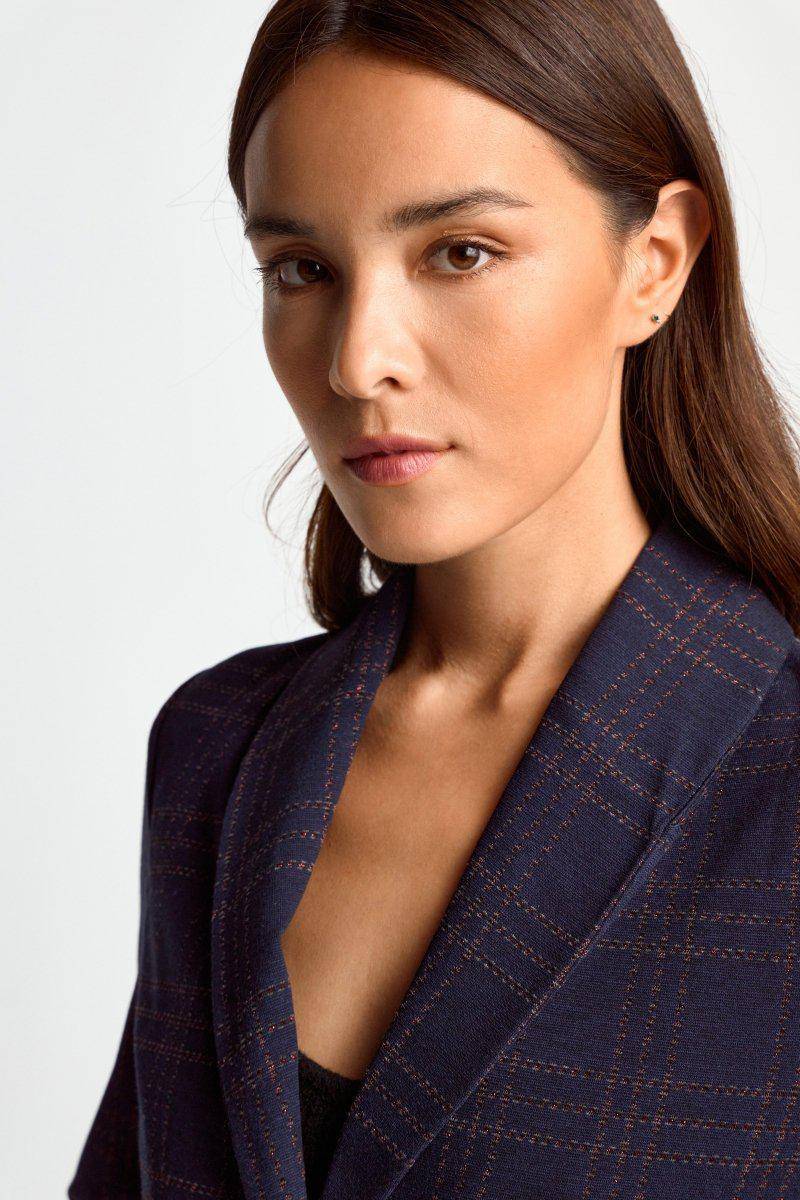 Eich & Royal Blazer mit Karomuster Fabrikverkauf