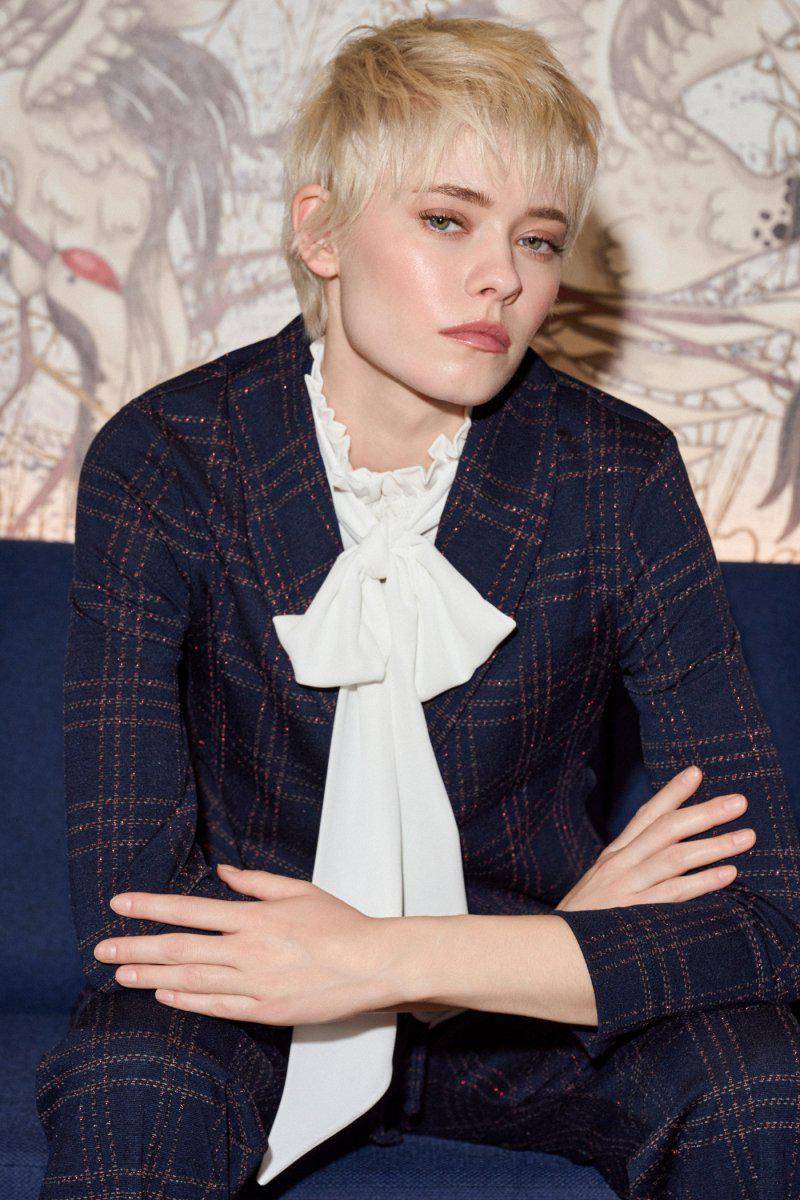 Eich & Royal Blazer mit Karomuster Fabrikverkauf