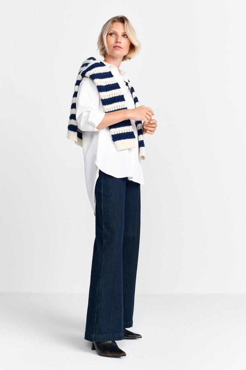 Eich & Royal Weiße Oversize-Bluse Hotsell