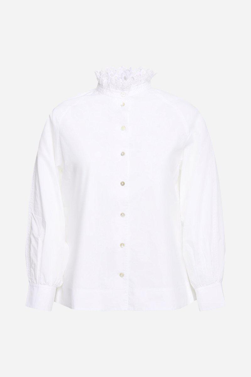 Eich & Royal Bluse mit Rüschenkragen Meist gekauft
