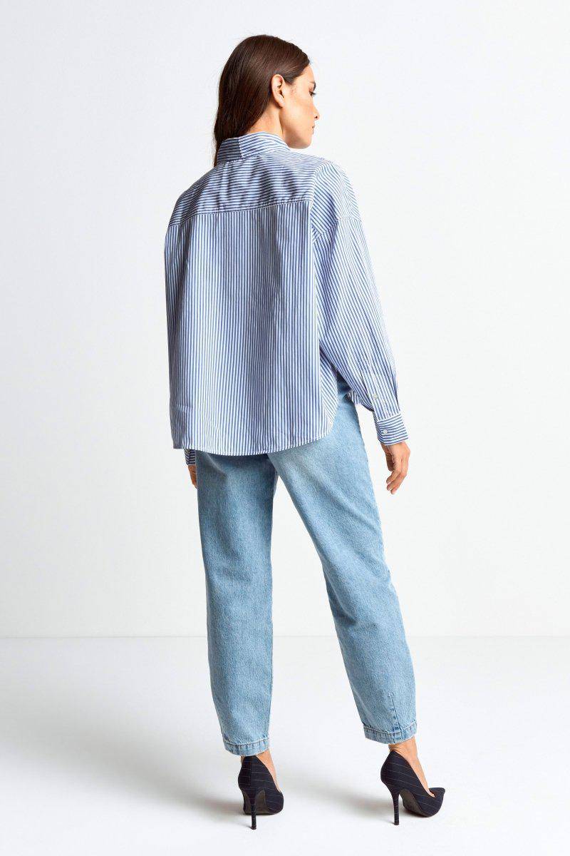Eich & Royal Bluse mit Bindekragen Blitzverkäufe