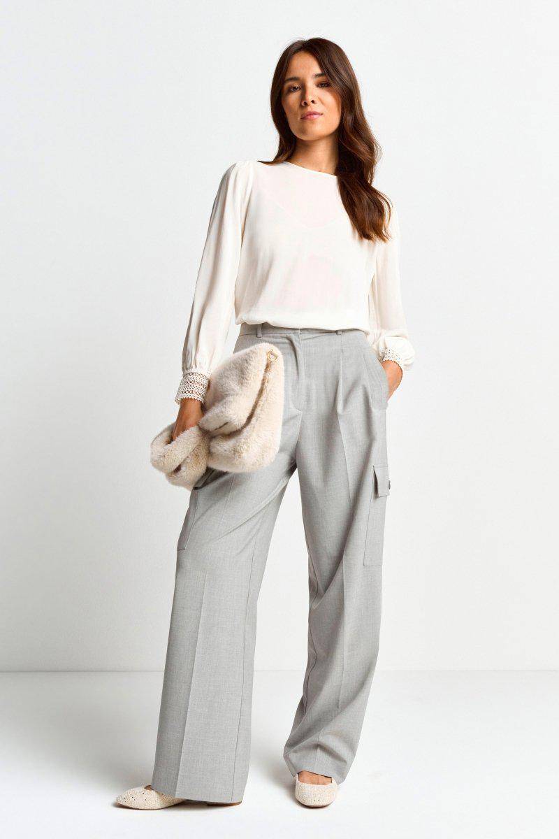 Eich & Royal Bluse mit Manschetten aus Spitze Outlet