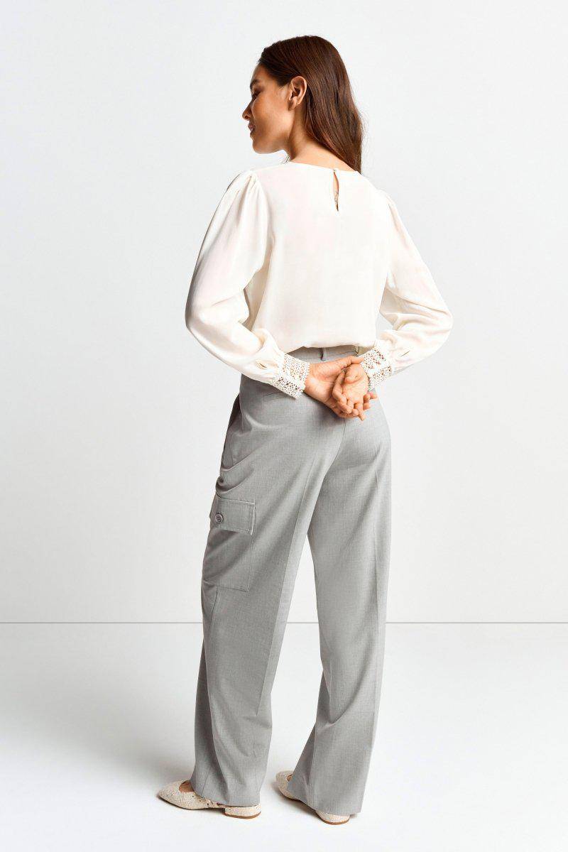 Eich & Royal Bluse mit Manschetten aus Spitze Outlet