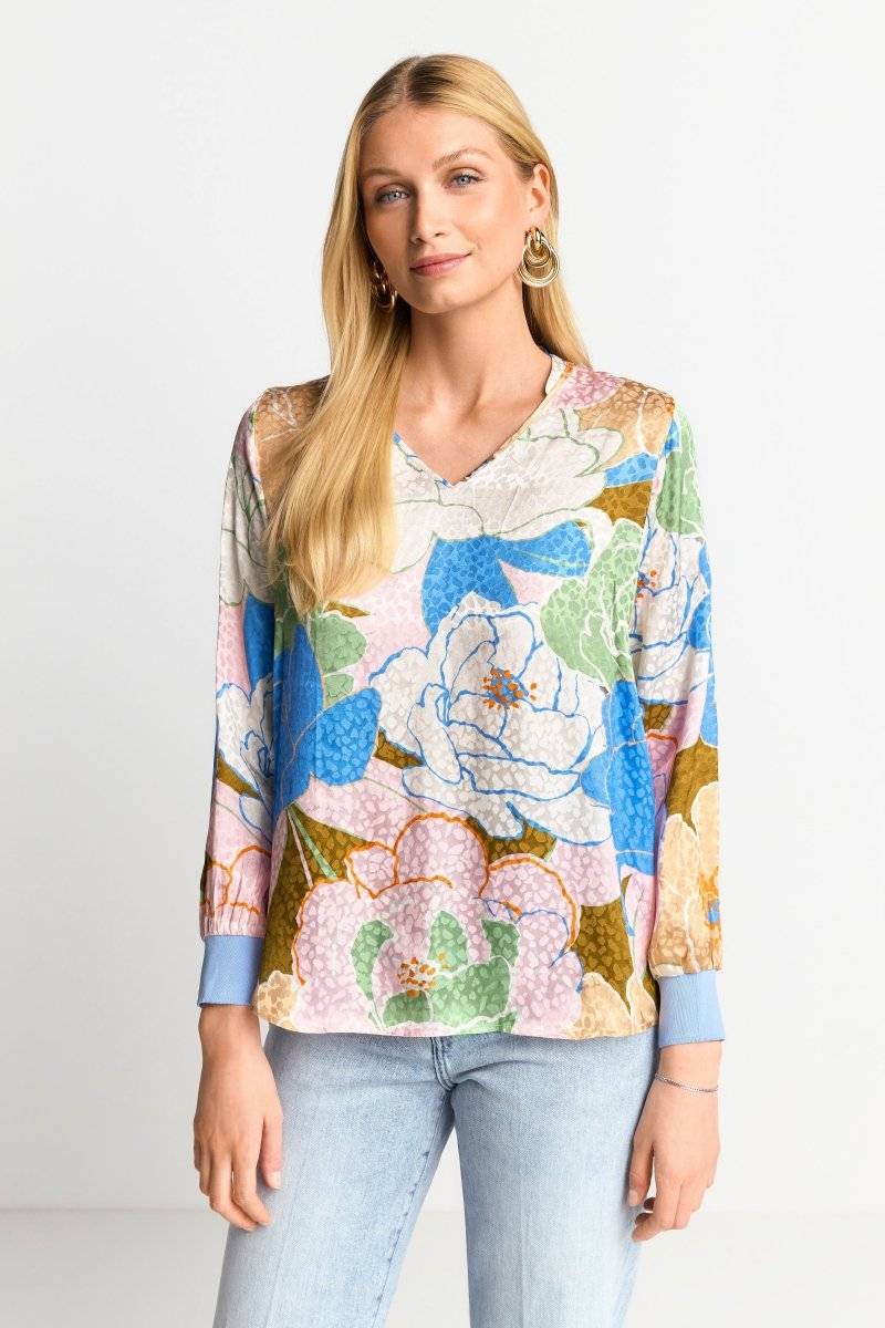 Eich & Royal Bluse mit floralem Print Angebote