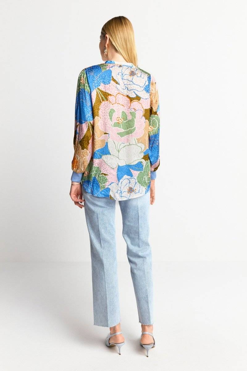 Eich & Royal Bluse mit floralem Print Verkauf