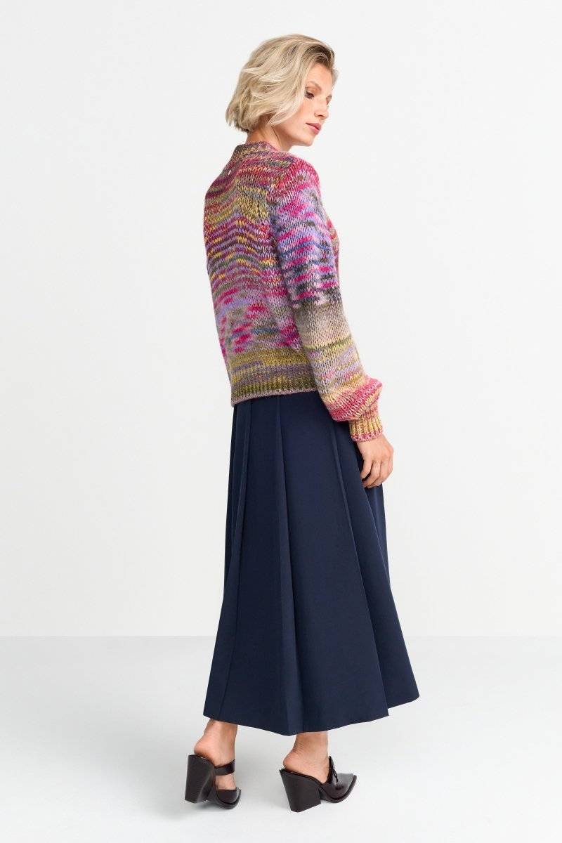 Eich & Royal Pullover aus buntem Melange-Strick Outlet